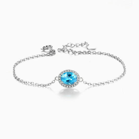 Blue Topaz Bracelet